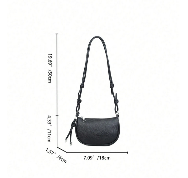 BOLSO PEQUEÑO BANDOLERA NEGRO