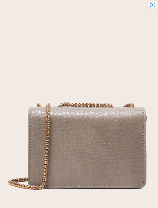 BOLSO CAQUI ALTO RELIEVE