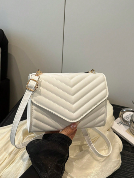 BOLSO BANDOLERA BLANCO MARFIL