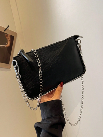 BOLSO TIPO SOBRE COLOR NEGRO