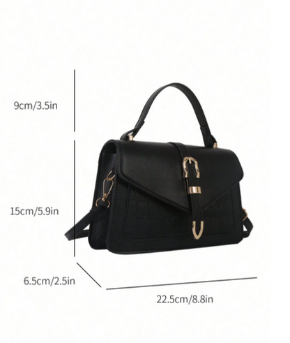 BOLSO NEGRO TIPO MALETIN