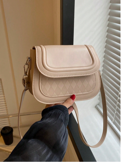 BOLSO BEIGE TIPO CARRIEL