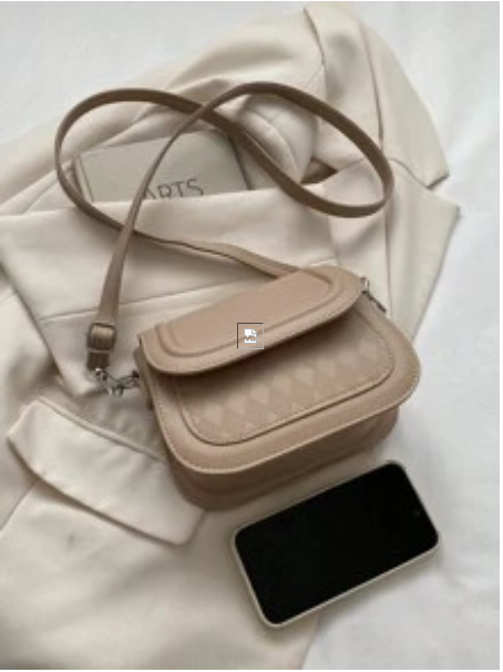 BOLSO BEIGE TIPO CARRIEL