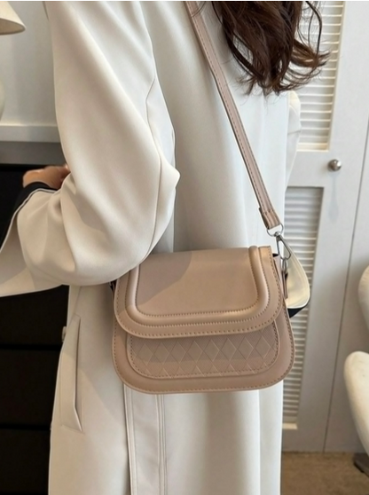 BOLSO BEIGE TIPO CARRIEL