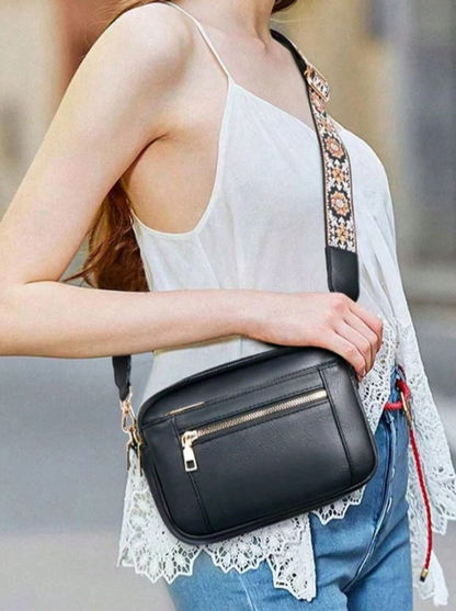 BOLSO NEGRO 4 COMPARTIMIENTOS