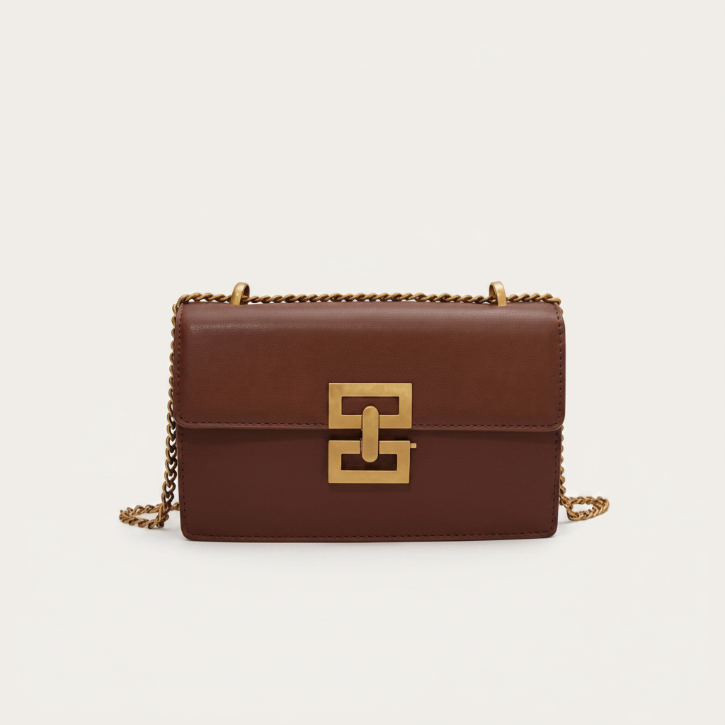 BOLSO ATENEA COLOR MARRON