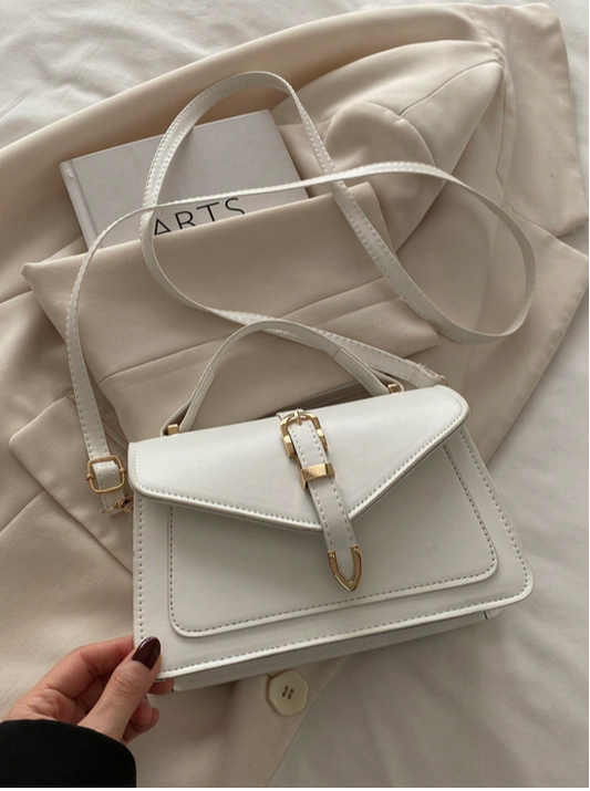 BOLSO BLANCO TIPO MALETIN