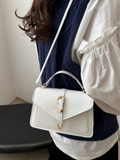 BOLSO BLANCO TIPO MALETIN