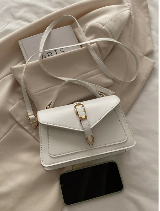 BOLSO BLANCO TIPO MALETIN