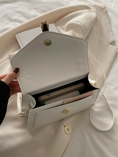 BOLSO BLANCO TIPO MALETIN