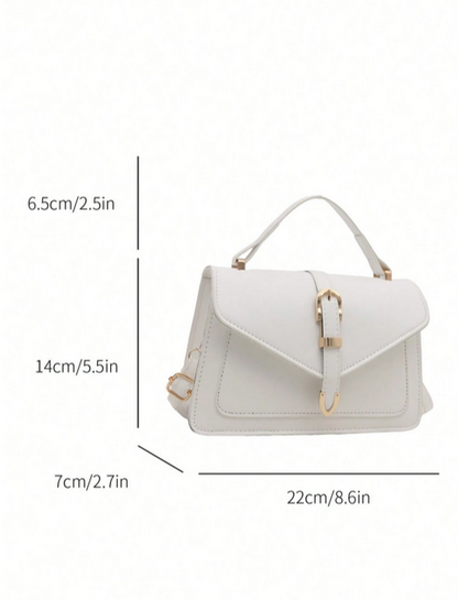 BOLSO BLANCO TIPO MALETIN