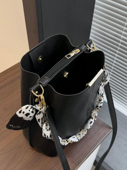 BOLSO CUBO NEGRO