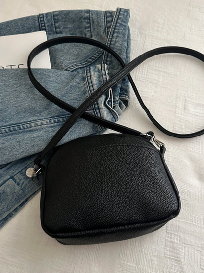 BOLSO MEDIANO  BANDOLERA NEGRO