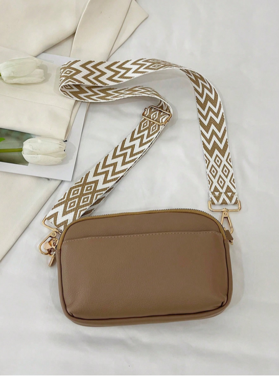 BOLSO BANDOLERA CAQUI