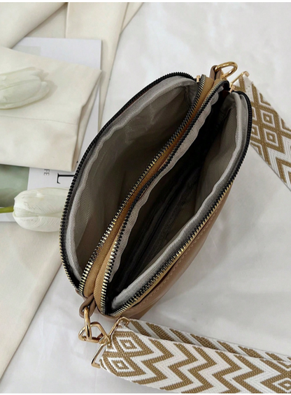 BOLSO BANDOLERA CAQUI