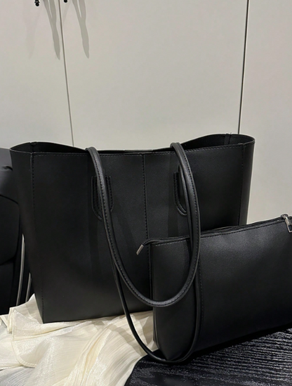 BOLSO GRANDE DE HOMBRO CON COSMETIQUERA