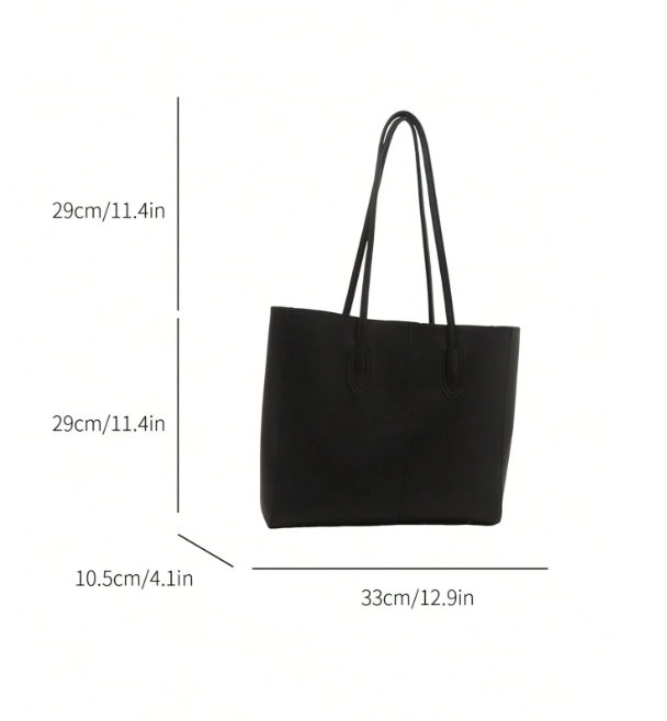 BOLSO GRANDE DE HOMBRO CON COSMETIQUERA