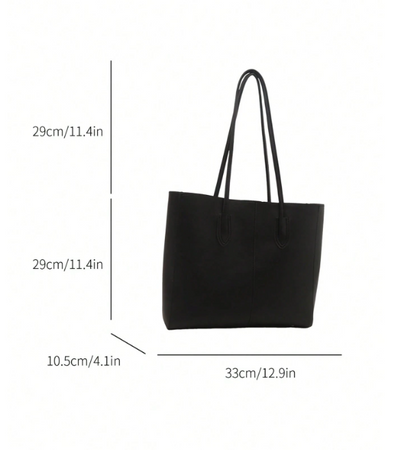 BOLSO GRANDE DE HOMBRO CON COSMETIQUERA