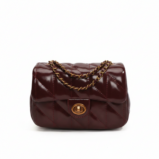 BOLSO ALMA COLOR BURDEOS