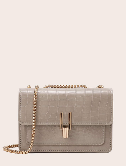 BOLSO CAQUI ALTO RELIEVE