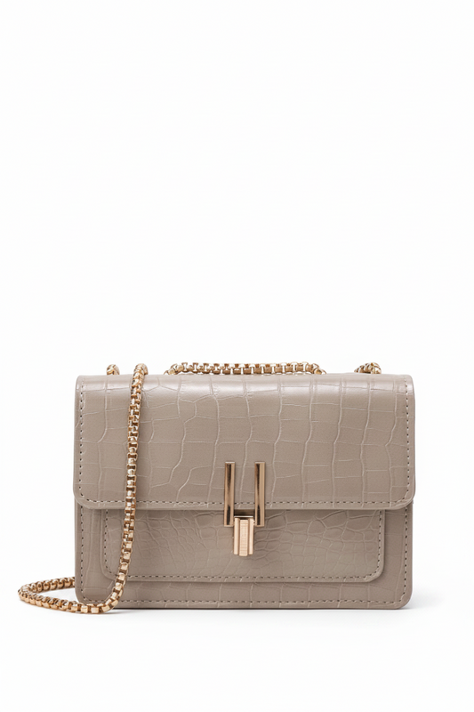 BOLSO DIANA COLOR CAQUI