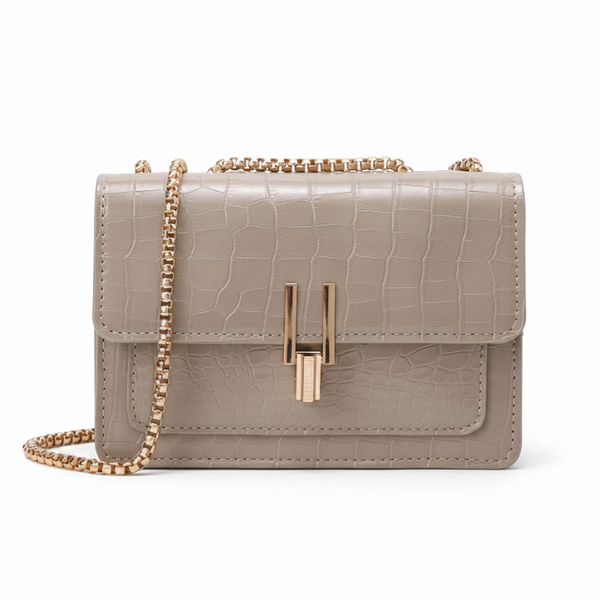 BOLSO DIANA COLOR CAQUI