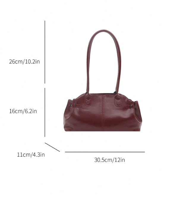 BOLSO  GEORGINA COLOR  BURDEOS