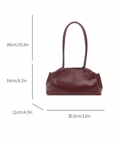 BOLSO  GEORGINA COLOR  BURDEOS
