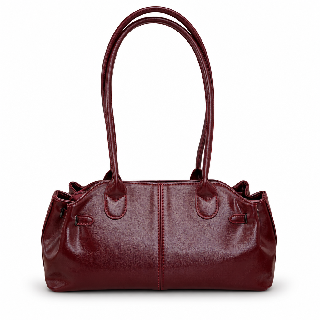 BOLSO  GEORGINA COLOR  BURDEOS