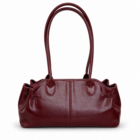 BOLSO  GEORGINA COLOR  BURDEOS