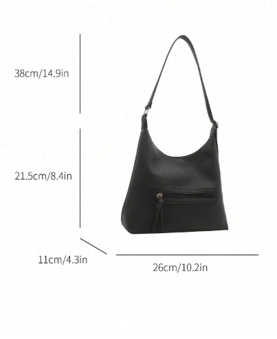 BOLSA DE HOMBRO NEGRO