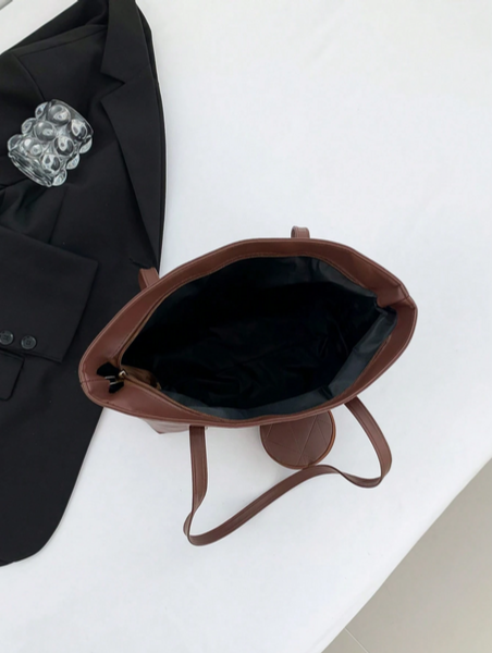 BOLSO GRANDE CAFÉ CON MONEDERO