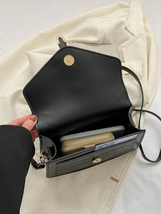 BOLSO NEGRO TIPO MALETIN