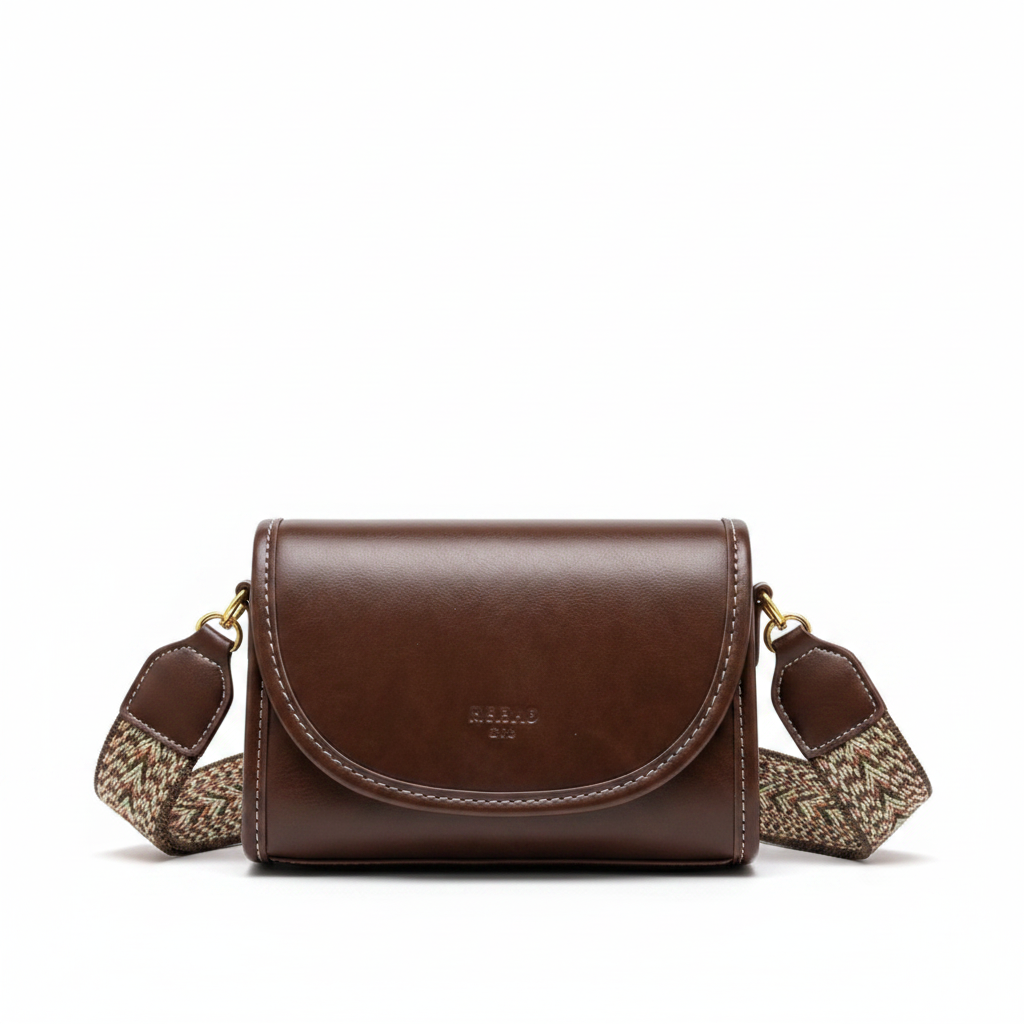 BOLSO ESTEFANIA COLOR MARRON