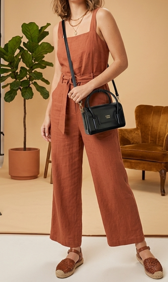 BOLSO CATALINA COLOR NEGRO