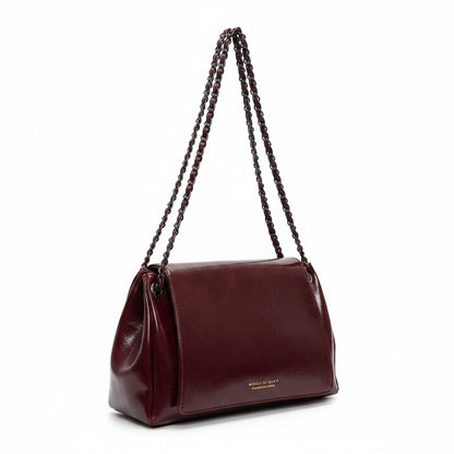 BOLSO FEDERICA COLOR BURDEOS